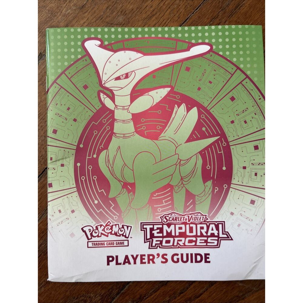 Pokémon Trading Card Game Scarlet & Violet - Temporal Forces Players Guide Book